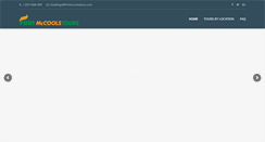Desktop Screenshot of finnmccoolstours.com
